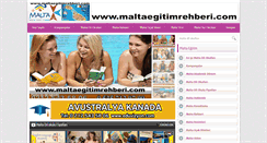 Desktop Screenshot of maltaegitimrehberi.com